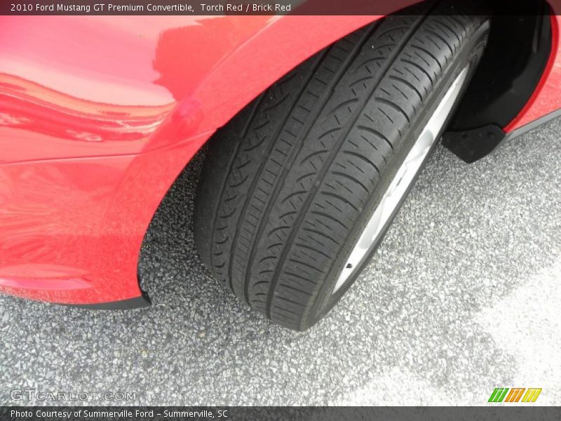 Torch Red / Brick Red 2010 Ford Mustang GT Premium Convertible