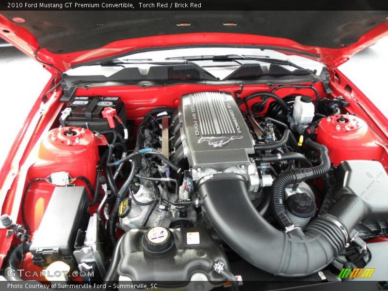  2010 Mustang GT Premium Convertible Engine - 4.6 Liter SOHC 24-Valve VVT V8
