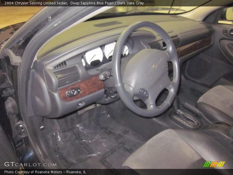 Dark Slate Gray Interior - 2004 Sebring Limited Sedan 