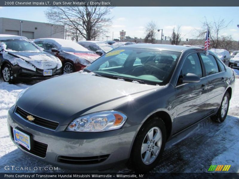 Dark Silver Metallic / Ebony Black 2008 Chevrolet Impala LT
