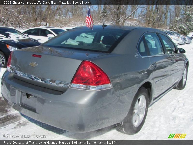 Dark Silver Metallic / Ebony Black 2008 Chevrolet Impala LT