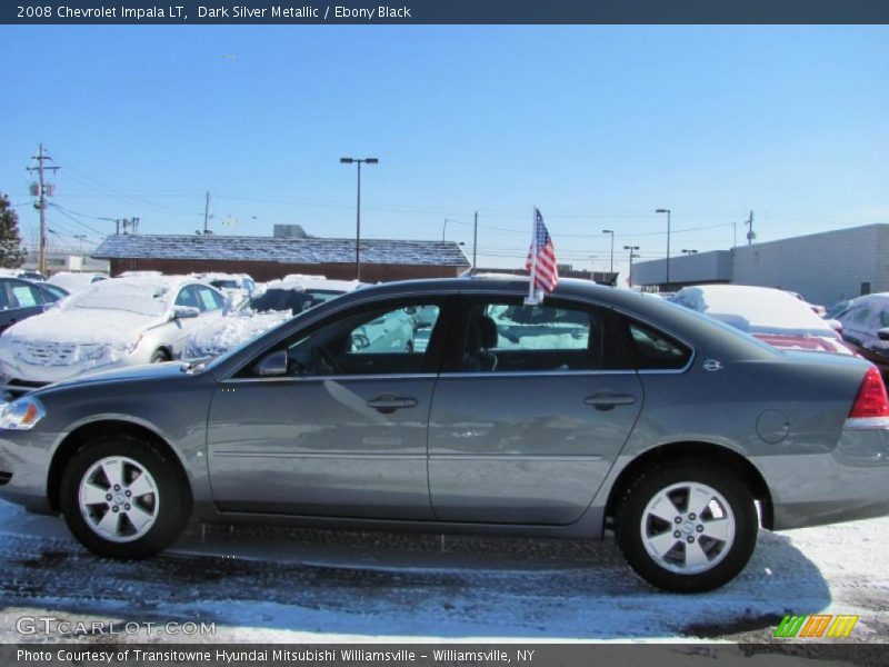 Dark Silver Metallic / Ebony Black 2008 Chevrolet Impala LT