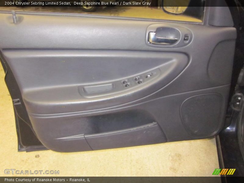 Deep Sapphire Blue Pearl / Dark Slate Gray 2004 Chrysler Sebring Limited Sedan