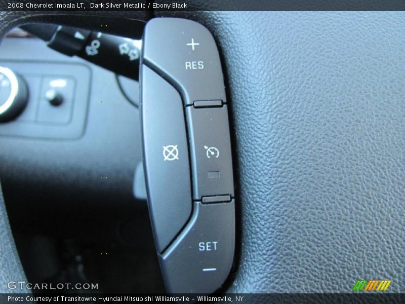 Dark Silver Metallic / Ebony Black 2008 Chevrolet Impala LT