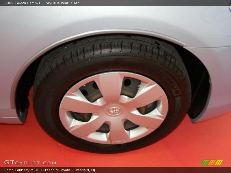 Sky Blue Pearl / Ash 2009 Toyota Camry LE