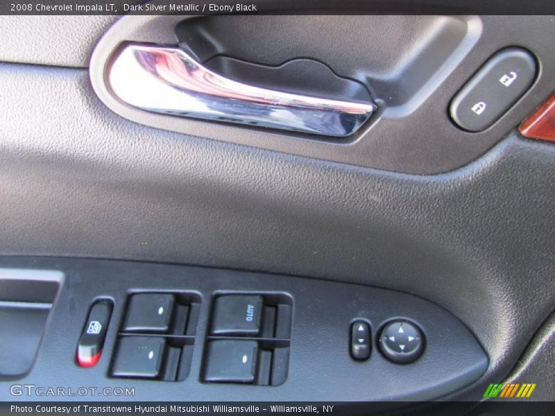 Dark Silver Metallic / Ebony Black 2008 Chevrolet Impala LT