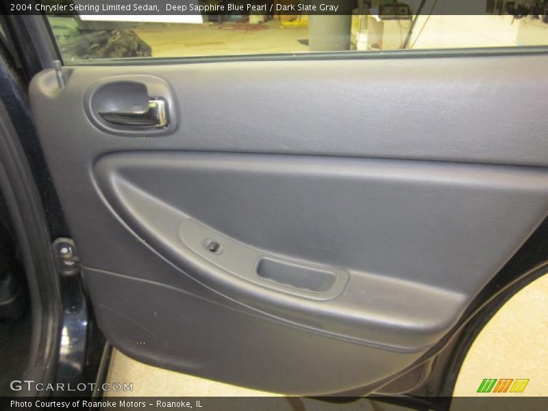 Deep Sapphire Blue Pearl / Dark Slate Gray 2004 Chrysler Sebring Limited Sedan