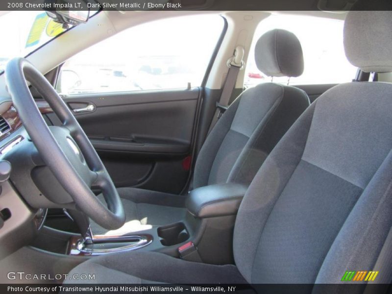 Dark Silver Metallic / Ebony Black 2008 Chevrolet Impala LT