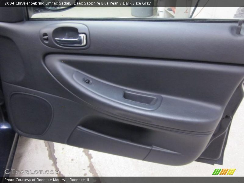 Deep Sapphire Blue Pearl / Dark Slate Gray 2004 Chrysler Sebring Limited Sedan