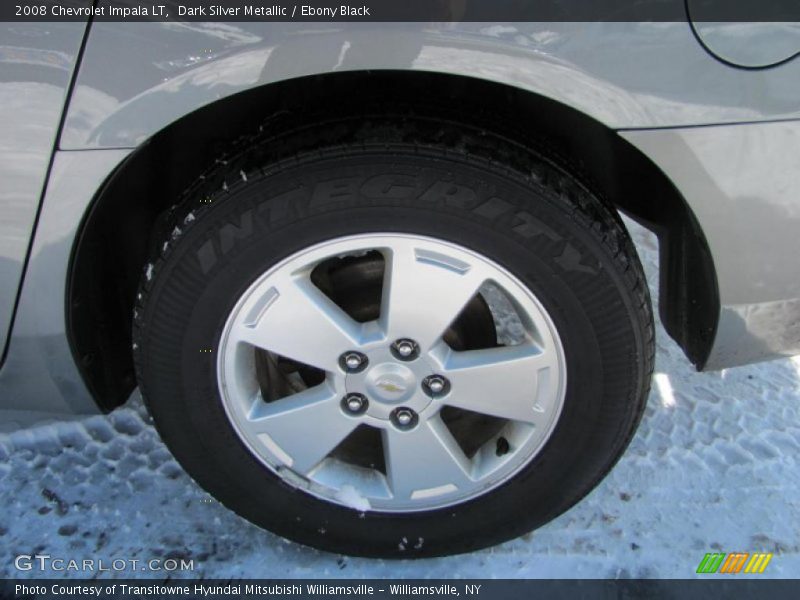 Dark Silver Metallic / Ebony Black 2008 Chevrolet Impala LT
