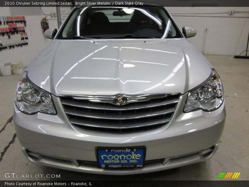 Bright Silver Metallic / Dark Slate Gray 2010 Chrysler Sebring Limited Sedan