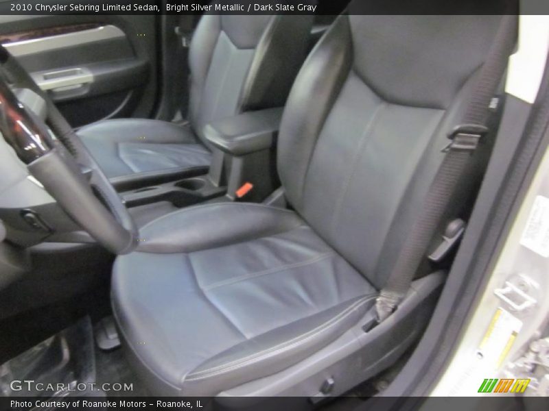 Bright Silver Metallic / Dark Slate Gray 2010 Chrysler Sebring Limited Sedan