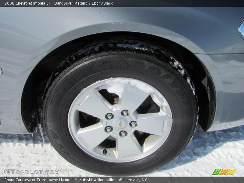 Dark Silver Metallic / Ebony Black 2008 Chevrolet Impala LT
