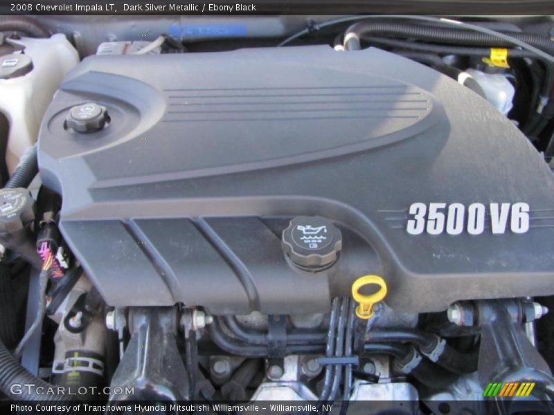 Dark Silver Metallic / Ebony Black 2008 Chevrolet Impala LT