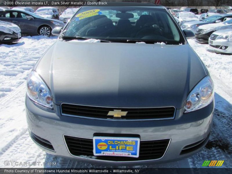 Dark Silver Metallic / Ebony Black 2008 Chevrolet Impala LT