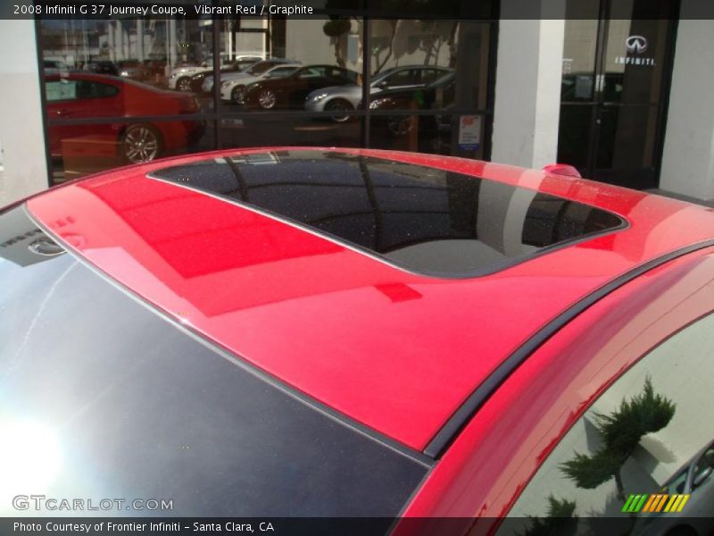 Vibrant Red / Graphite 2008 Infiniti G 37 Journey Coupe