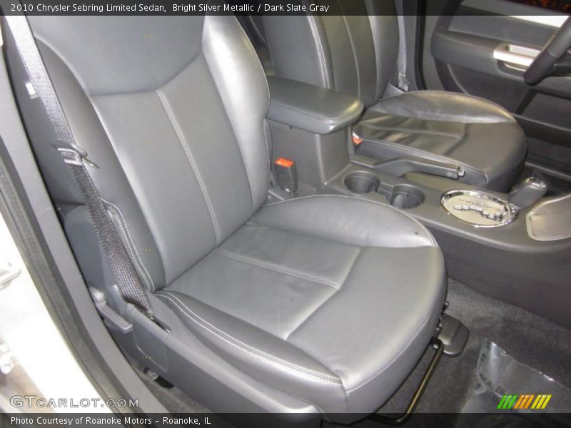 Bright Silver Metallic / Dark Slate Gray 2010 Chrysler Sebring Limited Sedan
