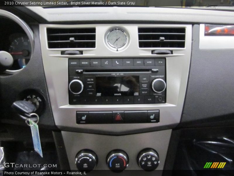 Bright Silver Metallic / Dark Slate Gray 2010 Chrysler Sebring Limited Sedan