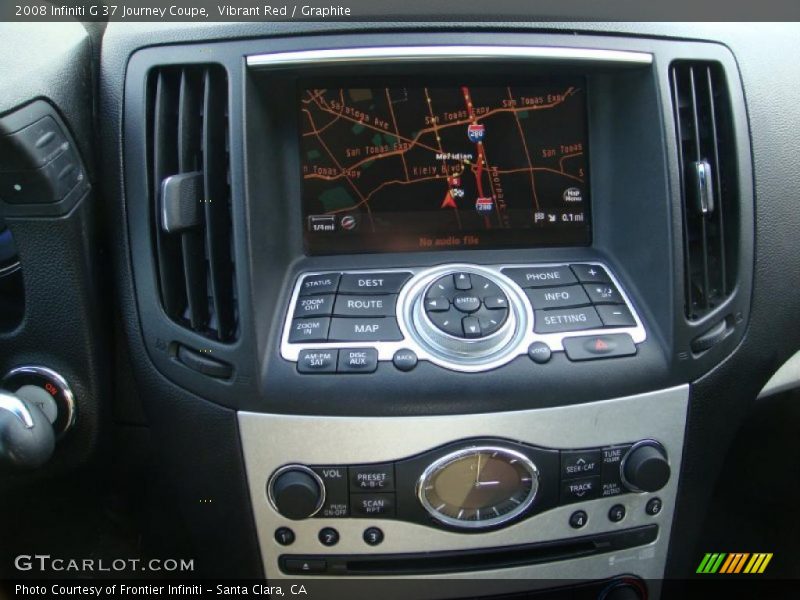 Vibrant Red / Graphite 2008 Infiniti G 37 Journey Coupe