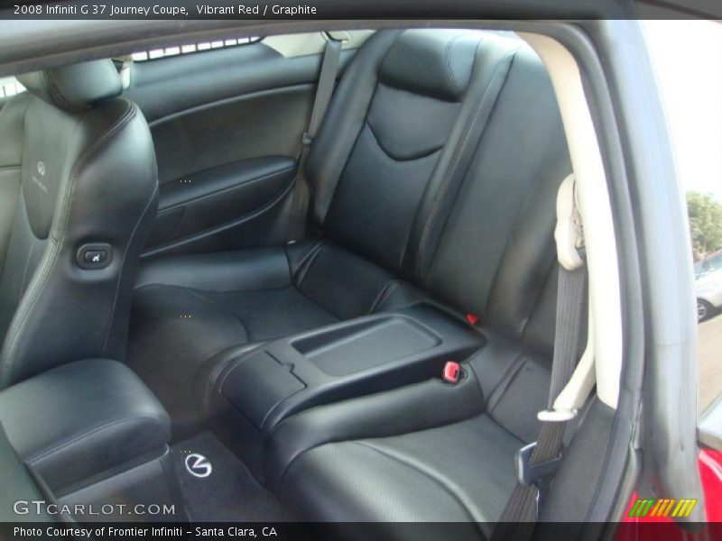 Vibrant Red / Graphite 2008 Infiniti G 37 Journey Coupe