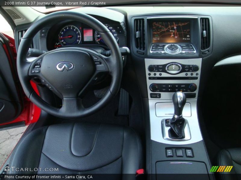 Vibrant Red / Graphite 2008 Infiniti G 37 Journey Coupe