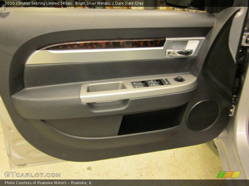 Bright Silver Metallic / Dark Slate Gray 2010 Chrysler Sebring Limited Sedan