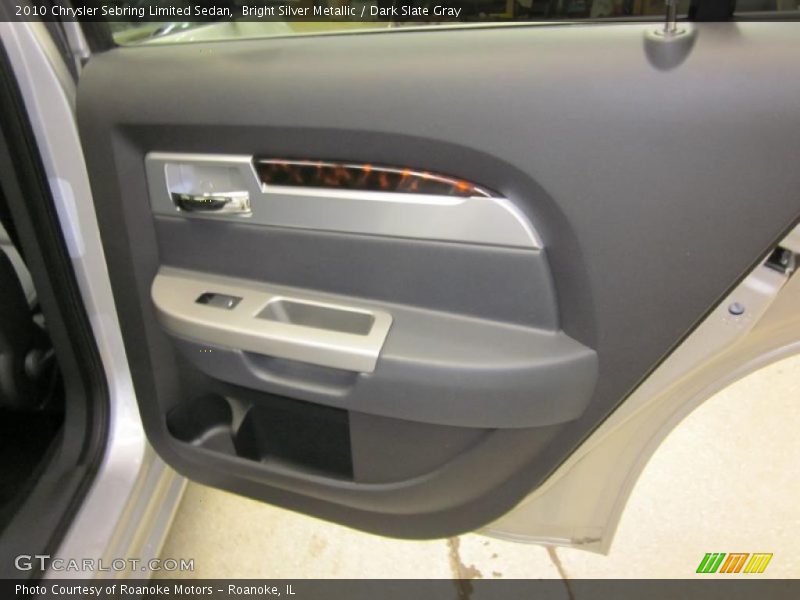 Bright Silver Metallic / Dark Slate Gray 2010 Chrysler Sebring Limited Sedan
