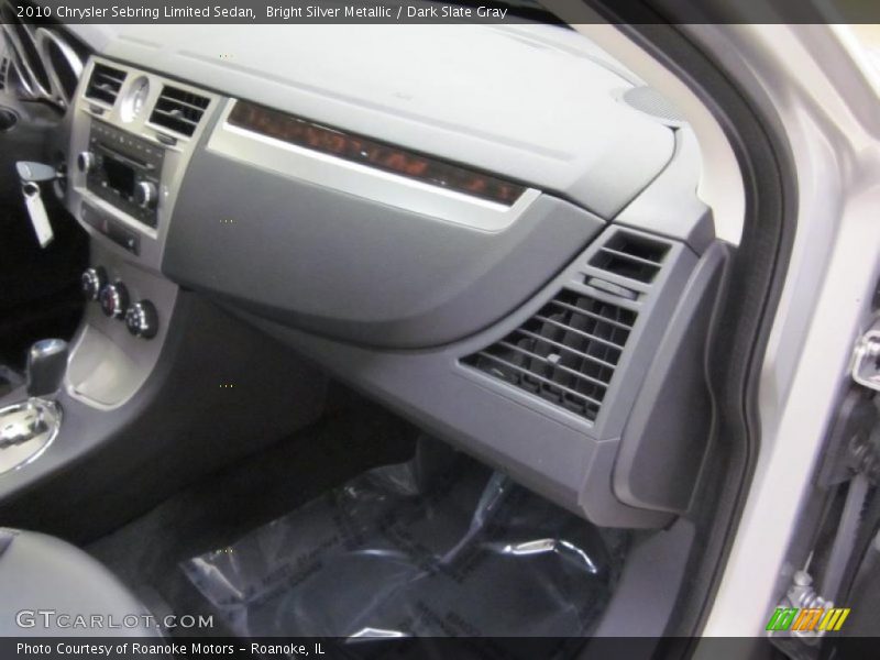 Bright Silver Metallic / Dark Slate Gray 2010 Chrysler Sebring Limited Sedan
