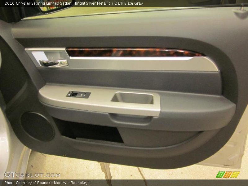 Bright Silver Metallic / Dark Slate Gray 2010 Chrysler Sebring Limited Sedan