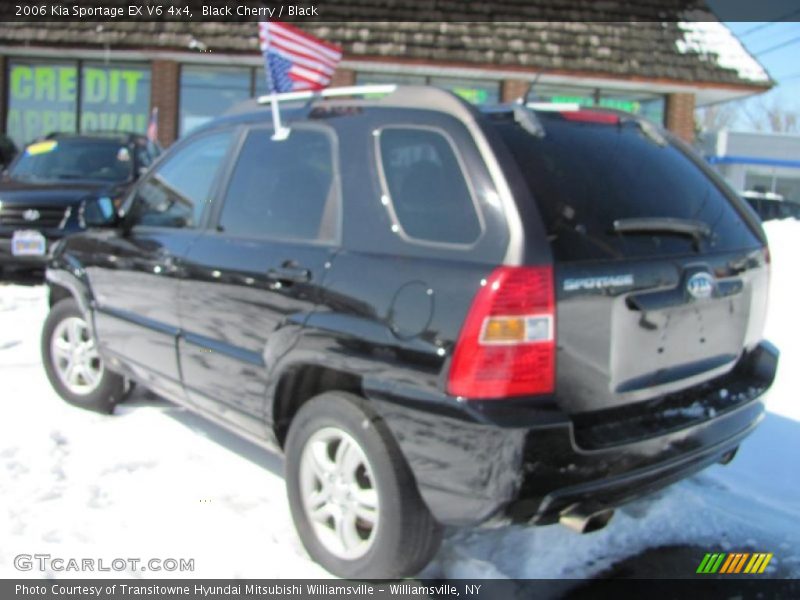 Black Cherry / Black 2006 Kia Sportage EX V6 4x4