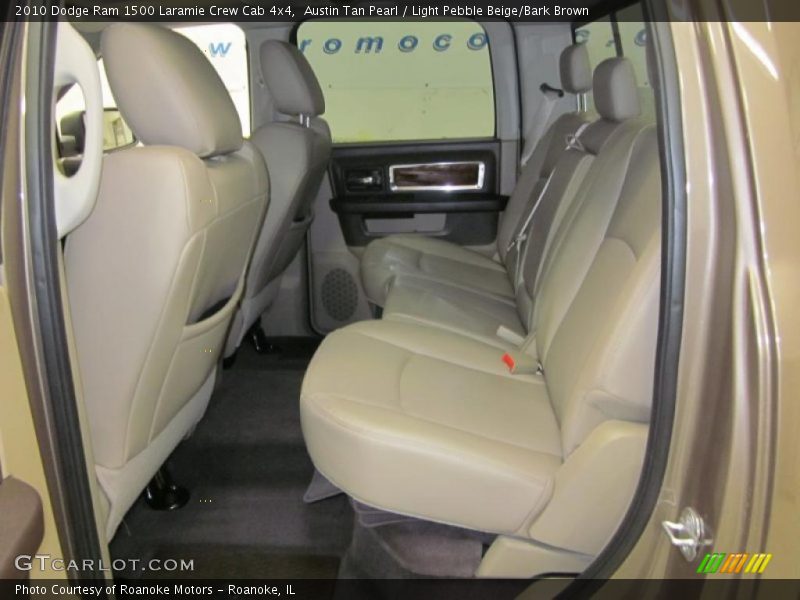 Austin Tan Pearl / Light Pebble Beige/Bark Brown 2010 Dodge Ram 1500 Laramie Crew Cab 4x4