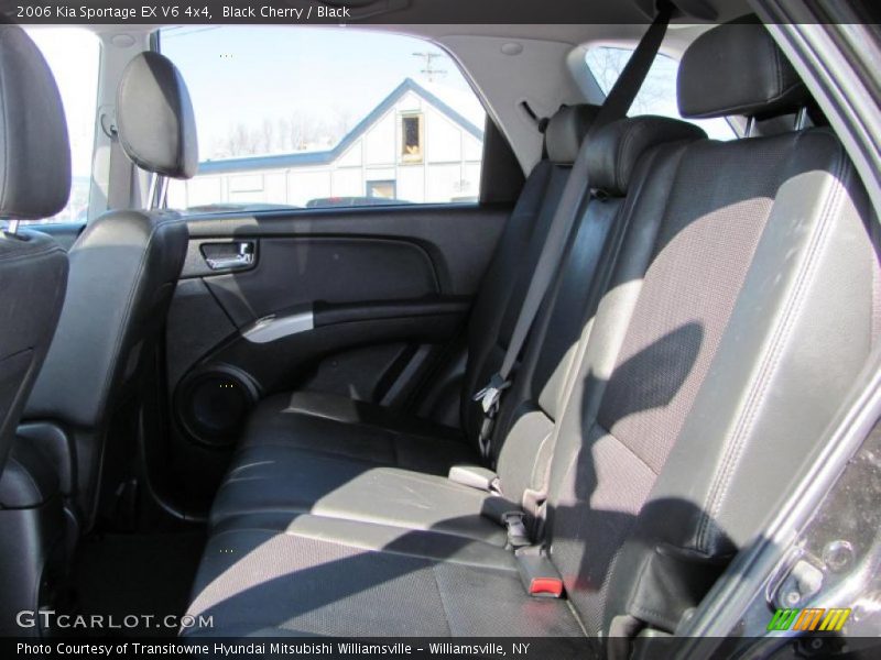 Black Cherry / Black 2006 Kia Sportage EX V6 4x4