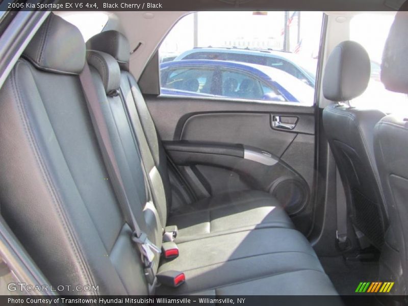 Black Cherry / Black 2006 Kia Sportage EX V6 4x4