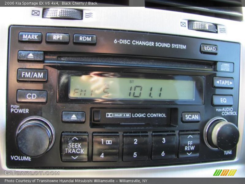Black Cherry / Black 2006 Kia Sportage EX V6 4x4