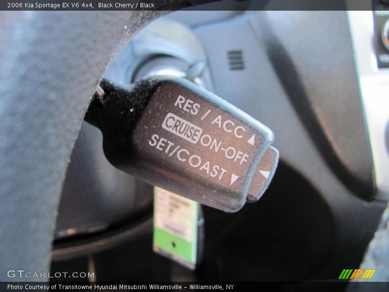 Black Cherry / Black 2006 Kia Sportage EX V6 4x4