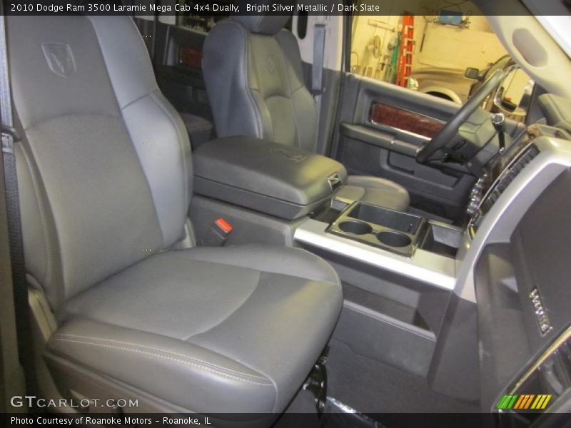  2010 Ram 3500 Laramie Mega Cab 4x4 Dually Dark Slate Interior