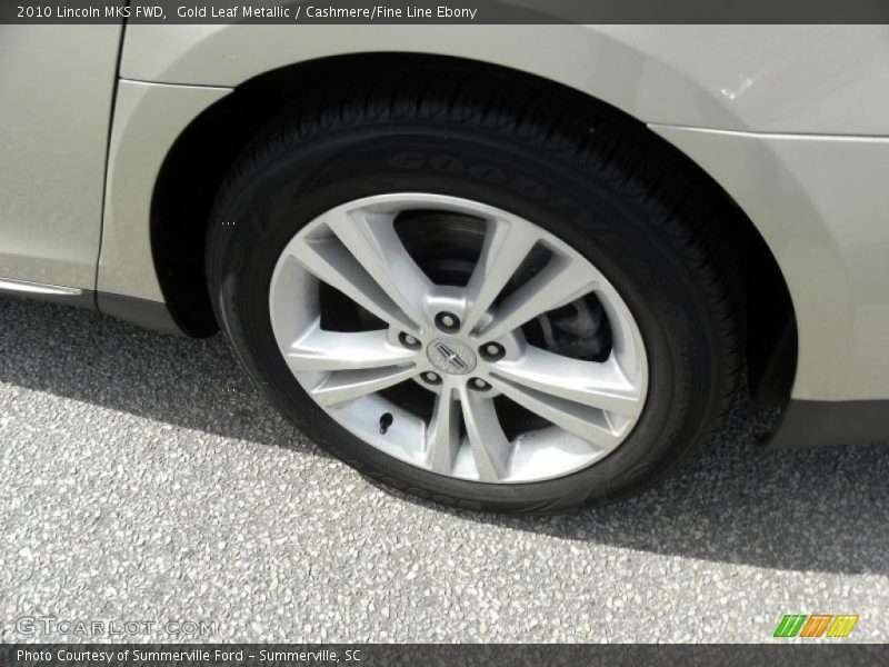 Gold Leaf Metallic / Cashmere/Fine Line Ebony 2010 Lincoln MKS FWD