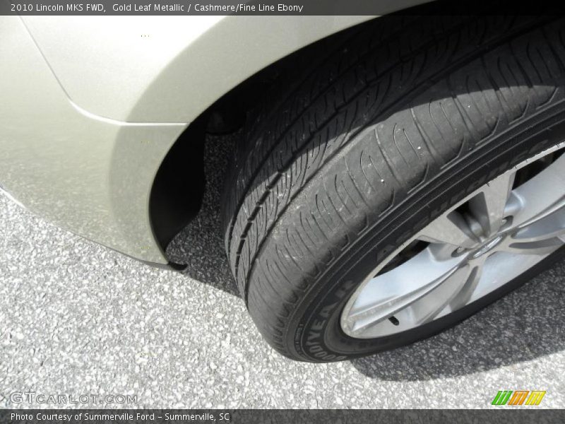 Gold Leaf Metallic / Cashmere/Fine Line Ebony 2010 Lincoln MKS FWD