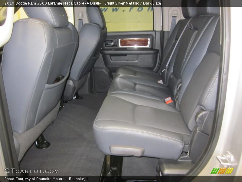  2010 Ram 3500 Laramie Mega Cab 4x4 Dually Dark Slate Interior