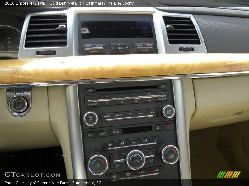 Gold Leaf Metallic / Cashmere/Fine Line Ebony 2010 Lincoln MKS FWD