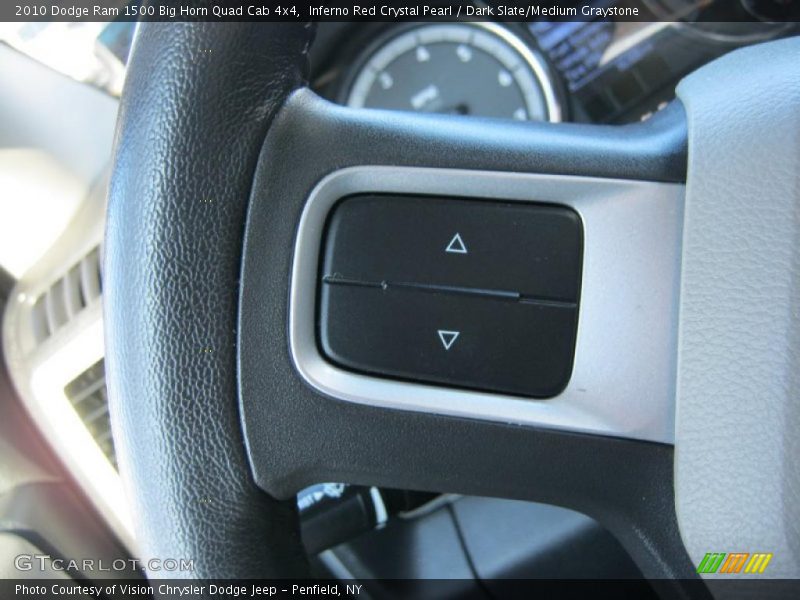 Inferno Red Crystal Pearl / Dark Slate/Medium Graystone 2010 Dodge Ram 1500 Big Horn Quad Cab 4x4