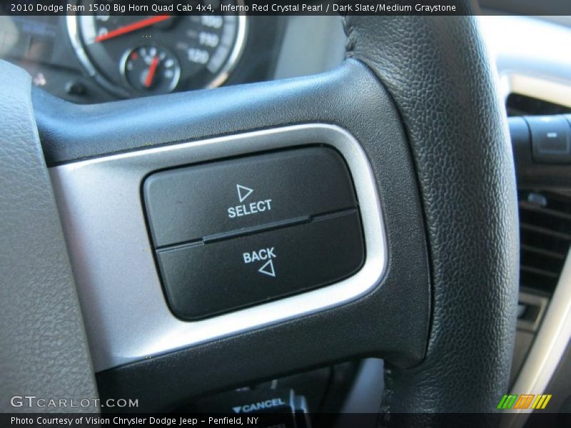 Inferno Red Crystal Pearl / Dark Slate/Medium Graystone 2010 Dodge Ram 1500 Big Horn Quad Cab 4x4
