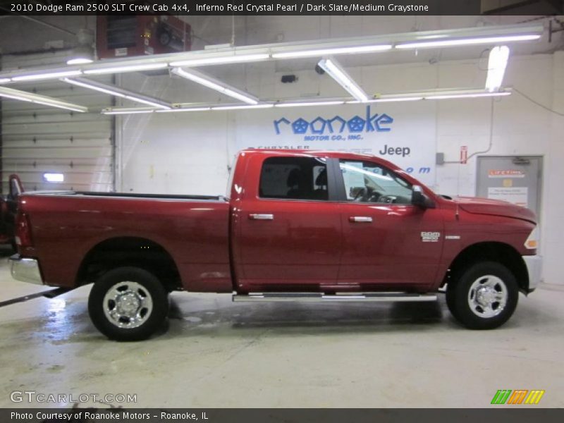 Inferno Red Crystal Pearl / Dark Slate/Medium Graystone 2010 Dodge Ram 2500 SLT Crew Cab 4x4