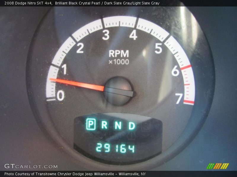 Brilliant Black Crystal Pearl / Dark Slate Gray/Light Slate Gray 2008 Dodge Nitro SXT 4x4