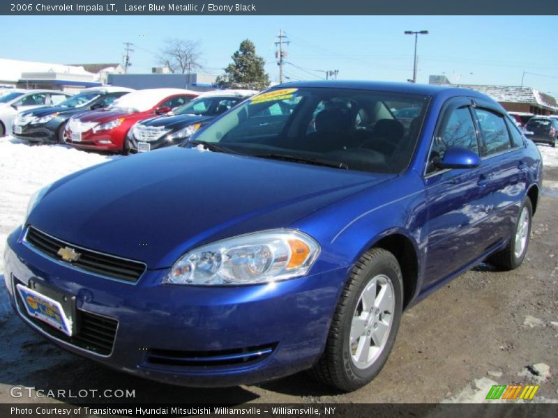 Laser Blue Metallic / Ebony Black 2006 Chevrolet Impala LT