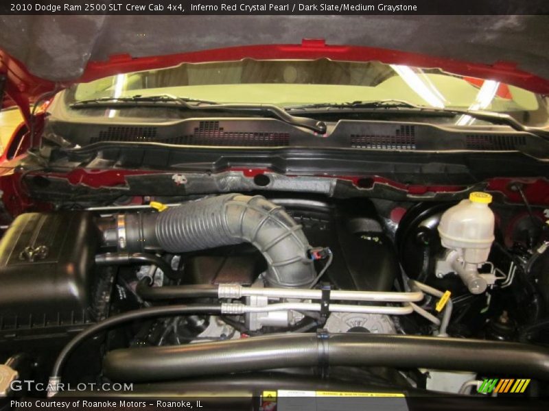 Inferno Red Crystal Pearl / Dark Slate/Medium Graystone 2010 Dodge Ram 2500 SLT Crew Cab 4x4