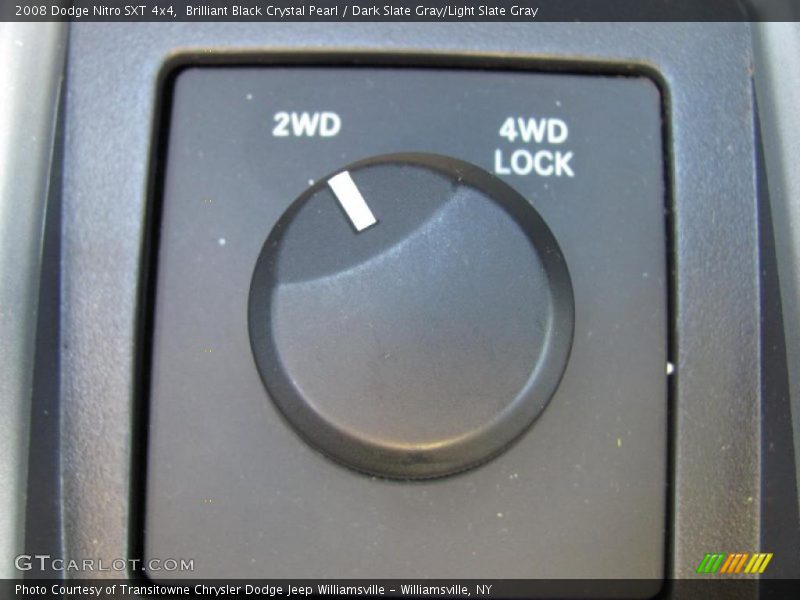 Brilliant Black Crystal Pearl / Dark Slate Gray/Light Slate Gray 2008 Dodge Nitro SXT 4x4