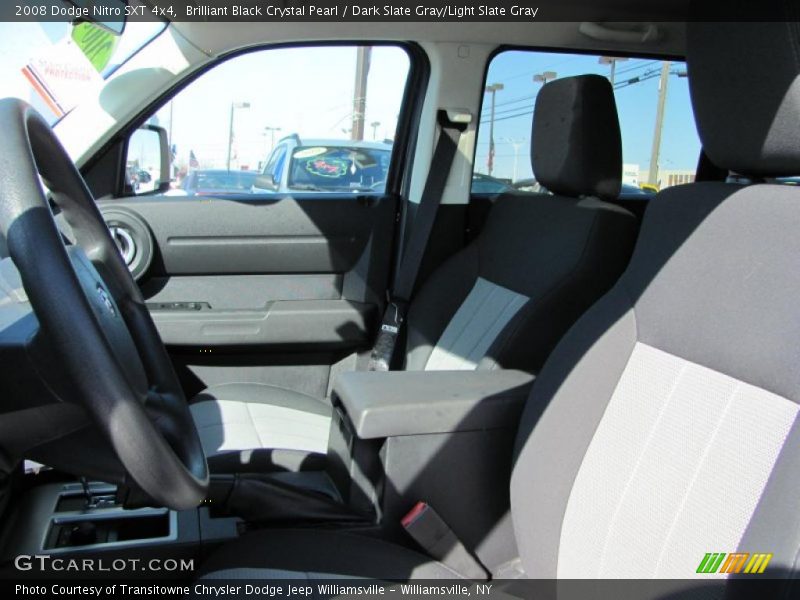 Brilliant Black Crystal Pearl / Dark Slate Gray/Light Slate Gray 2008 Dodge Nitro SXT 4x4