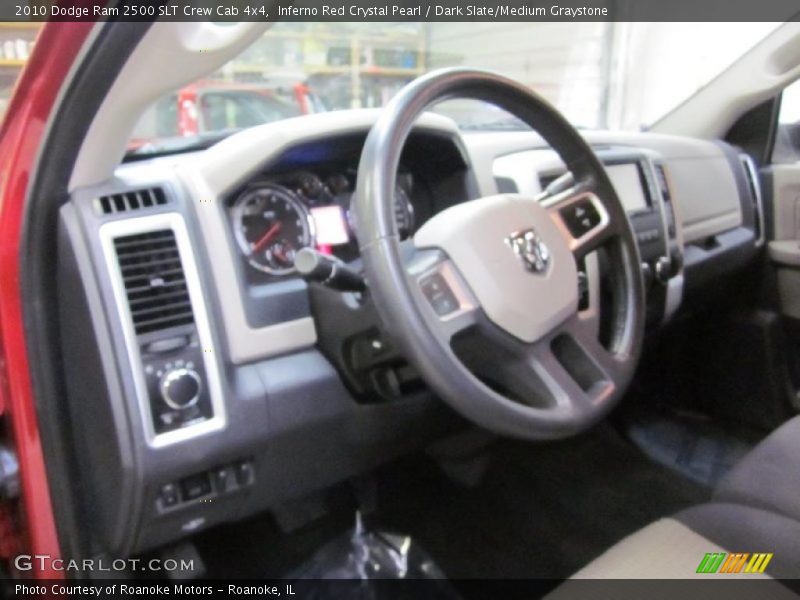 Inferno Red Crystal Pearl / Dark Slate/Medium Graystone 2010 Dodge Ram 2500 SLT Crew Cab 4x4