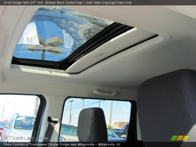 Brilliant Black Crystal Pearl / Dark Slate Gray/Light Slate Gray 2008 Dodge Nitro SXT 4x4